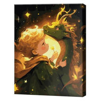 Картина по номерам Art Gallery GX47296 Baietel si dragon 40x50cm