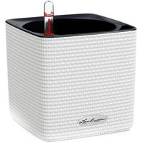 Ghiveci pentru flori Lechuza Cube Color 16, White