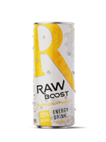 Băutură răcoritoare, energizant RAW BOOST TROPICAL PUNCH, 330 ml