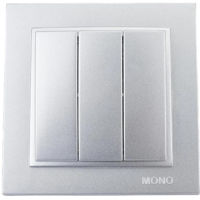 Întrerupător electric Mono Electric Intrerupator 3cl. argint Despina