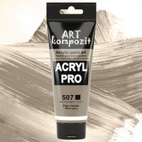 Краска акриловая Art Kompozit, (507) Серая теплая, 75 мл