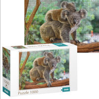 Головоломка Dodo 301183 Puzzle Baby koala și mama, seria Lumea animalelor, 1000 elem.