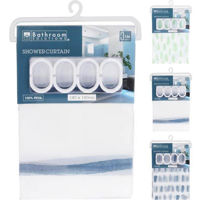 Занавеска для ванной Promstore 55581 Bathroom 180x180cm, PEVA