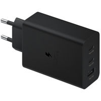 Зарядное устройство сетевое Samsung EP-T6530NB 65W Adapter Trio (w/o cable) Black