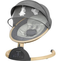 Leagăn pentru bebeluși Kikka Boo 31005010089 Ashlee 2025 Dark Grey