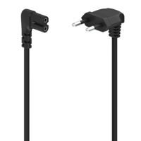 Cablu pentru AV Hama 223284 Power Cable Angled Bi Sides Euro Plug AC C7 3m