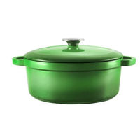Cratiță Voeux Kitchenware ST-183 Cratiță din fontă 20cm, 2.5, Foret, verde