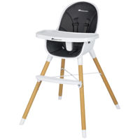 Стульчик для кормления Bebe Confort 2723158110 Scaun de masa 2in1 Avista Mineral Graphite