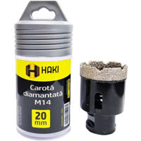 Set de tubulare, bite, duze Haki Carotă diamantată 4658 M14 Ø20mm