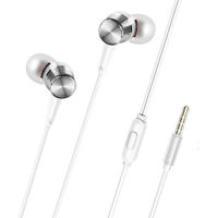 Наушники проводные Borofone BM52 silver (728920)