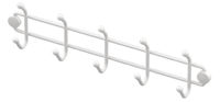 Вешалка для ванной Teknotel MG795 Cuier de perete 24x15x13cm, metal alb