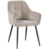 Стул Avanti UGO Taupe Velvet Chair