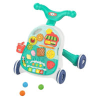 Ходунок Huanger HE0814 Set de joaca 2in1 masuta-premergator, verde, 612028