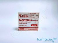 Papaverina sol. inj. 20 mg/ml  2 ml N5x2