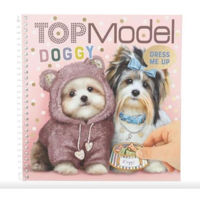 Набор для творчества TOPModel 0412966 Caiet de schite cu autocolante Căței