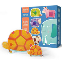 Головоломка Mideer MD3022-1 Primul puzzle Geometrie și animale