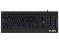 Gaming Keyboard SVEN KB-G7400, TLK,Bbacklighting, WinLock, 12 Fn keys, Black, USB