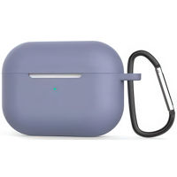 Чехол для наушников Helmet Airpods Pro, silicone, Lavander Gray