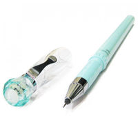 Stilou gel Colorpia Soft 0.5mm scrie în albastru, Colorea assorti