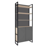 Офисный стеллаж Deco Raft Urban 90 Box (spate integral) + bare