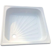 Cadița de duș miscellaneous Cadita dus patrata otel 800x800