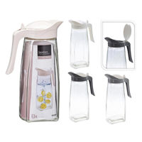 Посуда для напитков Excellent Houseware 26311 Ulcior din sticla cu capac 1.5l, 26cm