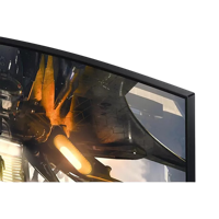 27" SAMSUNG Odyssey G5 S27AG550E,Black,Curved-VA 2560x1440,FreeSync165Hz,1ms MPRT,300cd,HDR,DP+HDMI