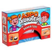 Настольная игра Las Igras 3442562 Аэрохоккей, на батарейках, 2 игрока, 3+