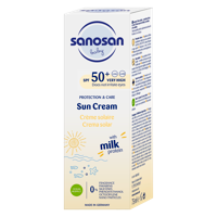 Солнцезащитный крем Sanosan Baby Sun Cream SPF50+ 75 ml