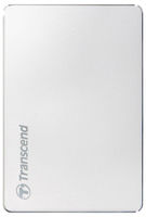 1.0TB (USB3.1/Type-C) 2.5" Transcend "StoreJet 25C3S", Silver, Aluminum Casing, Ultra-Slim&Light