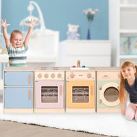 Игровой комплекс для детей Viga 44247 Set de bucătărie din lemn, multicolor