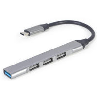 USB Hub Cablexpert UHB-CM-U3P1U2P3-02, USB Type-C 4-port USB hub (USB3 x 1 port, USB2 x 3 ports)