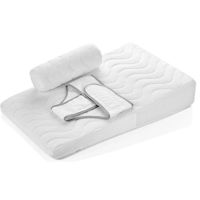 Гнездо для новорожденных BabyJem 132 Salteluta pozitionator pentru bebelusi Baby Reflux Pillow Alba