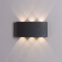 Aplica spot exterior Led 2*3W BOSTO IP54 negru