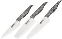 Набор ножей Samura INCA lama zirconia ceramic alb 3buc. (SIN-0220W)