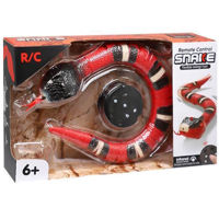 Радиоуправляемая игрушка New World 218B-6B Радиоуправляемая интерактивная змея, красная, 844122