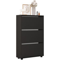 Raft pentru încălțăminte Mobildor-Lux Leo 50x27x125H cm Anthracite