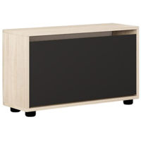 Raft pentru încălțăminte Mobildor-Lux Leo 60x27x47H cm Sonoma/Anthracite