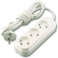 Удлинитель электрический Makel MGP128 3гн.10м Б/З