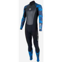 Accesoriu pentru înot AquaLung Costum scufundare neopren HYDROFLEX FS 3MM CAM BLU M L