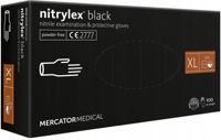 AMIO Manusi de protectie nitril Nitrylex Basic black XL 100 buc