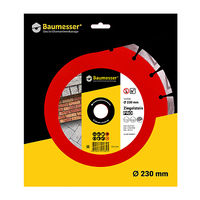 Алмазный диск Baumesser 1A1RSS/C3-H 230x2,8/1,8x10x22,23-16 L  Ziegelstein PRO