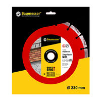 cumpără Disc diamantat Baumesser 1A1RSS/C3-H 230x2,8/1,8x10x22,23-16 L  Ziegelstein PRO în Chișinău