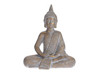 Статуя "Будда сидящий" 37cm, керамика, золотой