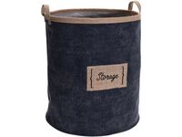 Cos textil Storage D40X50cm "Jeans", cu manere