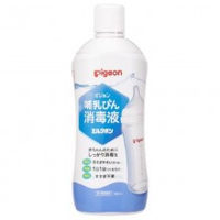 Solutie pentru dezinfectarea biberoanelor, suzetelor, fructelor/legumelor Pigeon ''Milk Pong'' 1000 ml