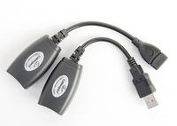 Gembird, UAE-30M Allows extending USB cables up to 30 m, CAT6 or CAT5E LAN cables
