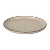 Тарелка Promstore 47364 Тарелка сервировочная 24cm Beige, фарфор