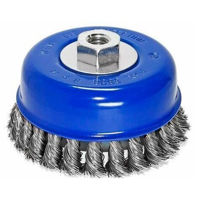 Набор головок, бит, насадок S&R 136250125 Металлическая щётка, чашечная 125 мм x M14 d0.5/6500