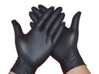 Mănuși din nitril de unica folosința, negre